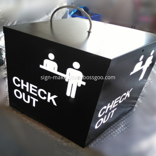 Custom Made LED Light Box Signage